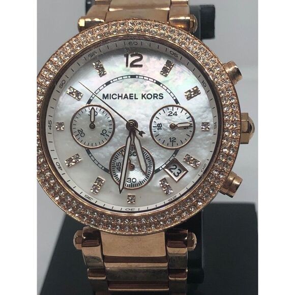 Michael Kors MK5491 Unisex Stainless Steel Analog Dial Quartz Wrist Watch RK318 - Picture 2 of 12